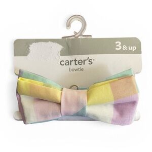 Carter's Pastel Plaid Kids Bowtie